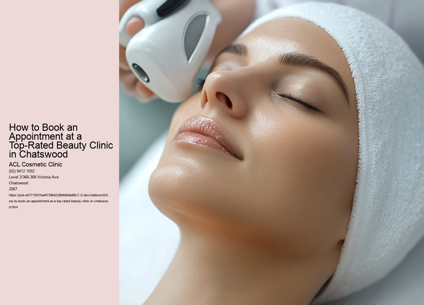 How to Book an Appointment at a Top-Rated Beauty Clinic in Chatswood