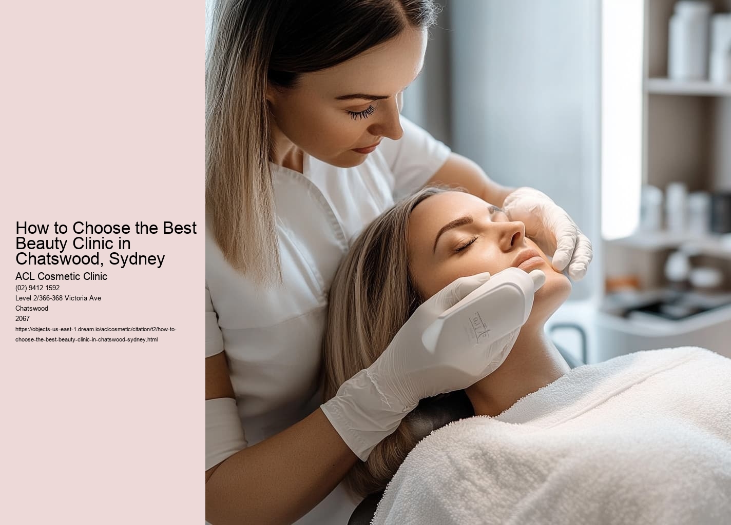 How to Choose the Best Beauty Clinic in Chatswood, Sydney