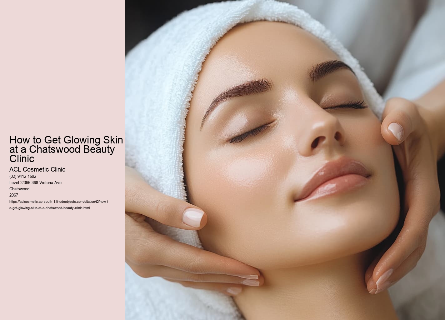 How to Get Glowing Skin at a Chatswood Beauty Clinic