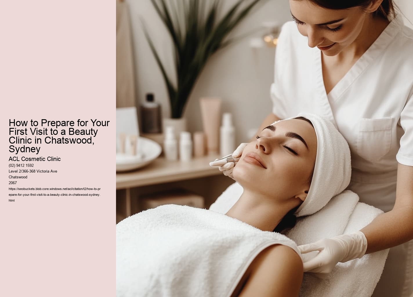 How to Prepare for Your First Visit to a Beauty Clinic in Chatswood, Sydney