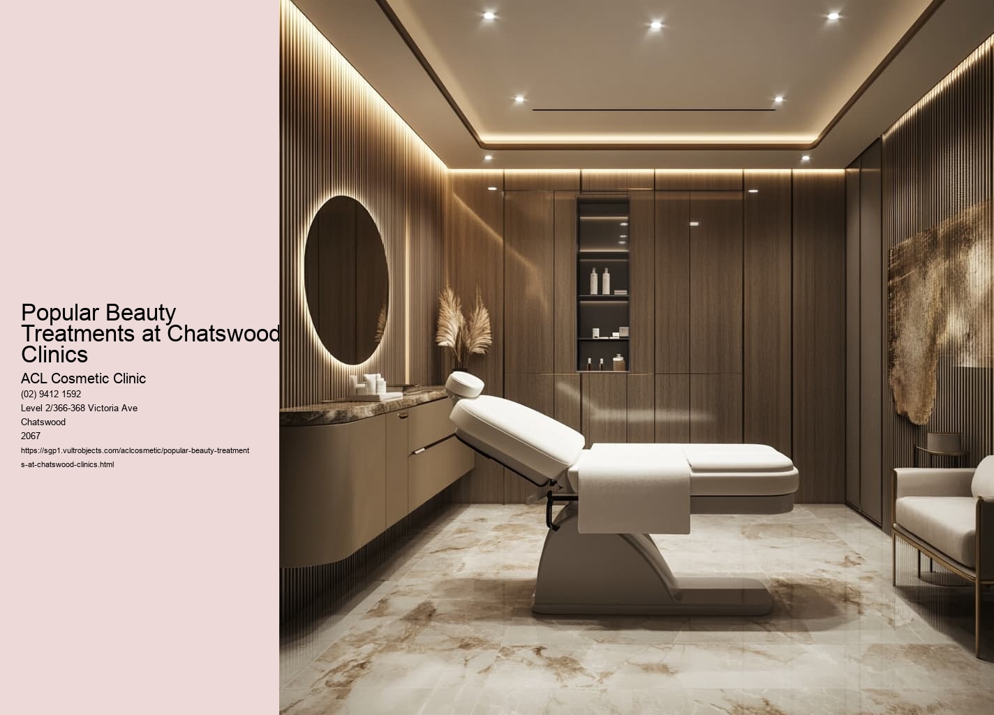 Popular Beauty Treatments at Chatswood Clinics