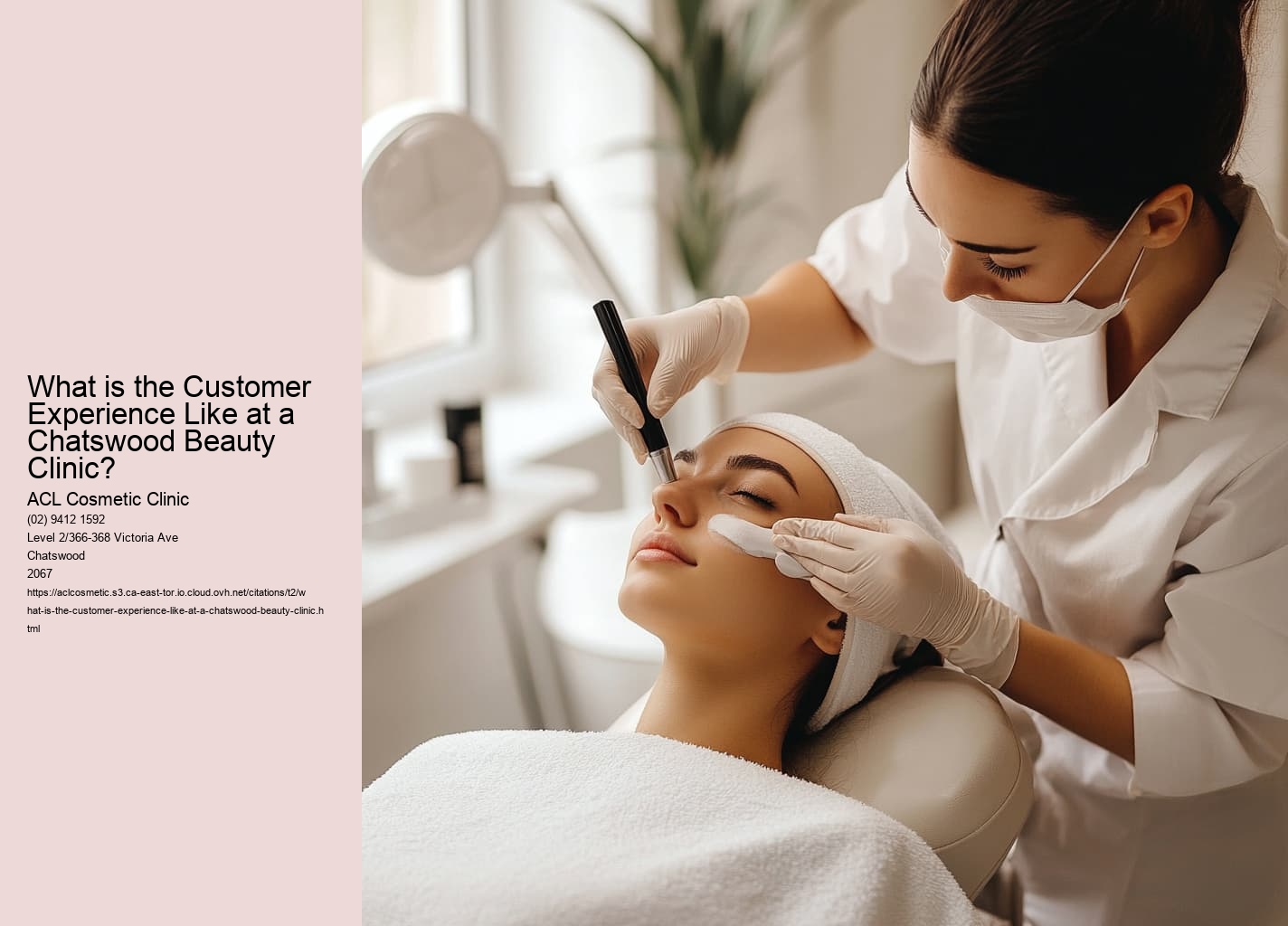 What is the Customer Experience Like at a Chatswood Beauty Clinic?